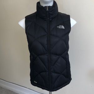 The northface 550 black down vest